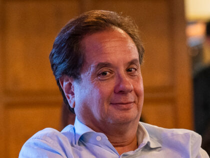 Trump critic, George Conway, attends an event for the group Principles First off site of t