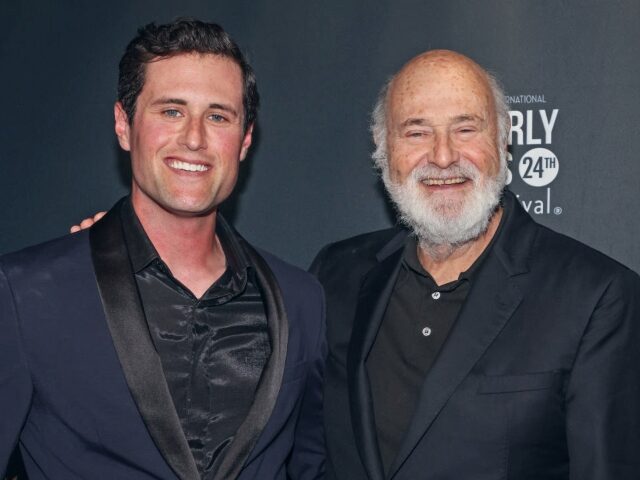 Jake Reiner (L) and Rob Reiner (R) attend the 24th Annual Beverly Hills Film Festival - da
