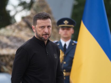 UNSPECIFIED, UKRAINE - AUGUST 4: President of Ukraine Volodymyr Zelenskyi is seen on the D
