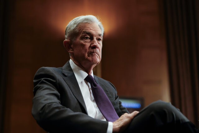 WASHINGTON, DC - JUNE 25: Federal Reserve Chairman Jerome Powell testifies before the Sena