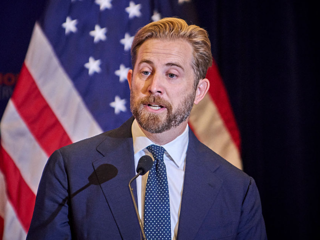 Theo Wold speaks at the National Conservatism Conference in Washington D.C., Sept. 4, 2025