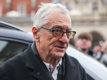 Robert De Niro during a short visit at the Main Square in Krakow, Poland on November 9, 20