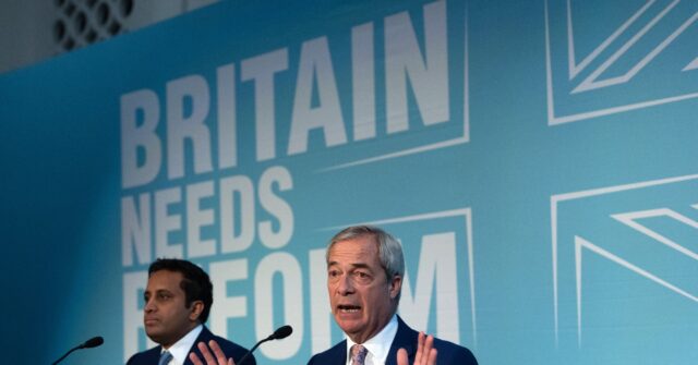 Farage's Reform Party Pledges to Deport Illegals Who Received Asylum Under Labour and Tories