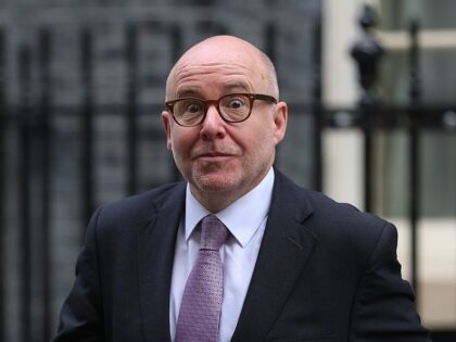 LONDON, UNITED KINGDOM - MARCH 17: United Kingdom Attorney General Richard Hermer arrives