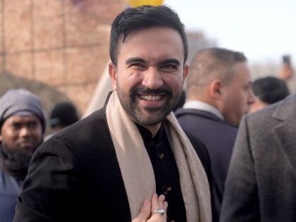 First Muslim mayor of New York City Zohran Kwame Mamdani, attends and delivers remarks at