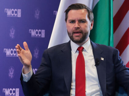 US Vice President JD Vance delivers remarks at the Mathias Corvinus Collegium in Budapest