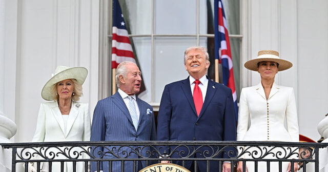 Trump Family Welcome Royals to White House With Rousing Speech Celebrating American History