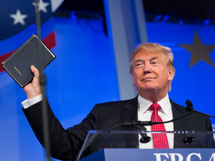 Donald Trump, president and chief executive of Trump Organization Inc. and 2016 Republican