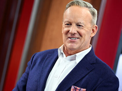 In this image released on October 10, Former White House Press Secretary Sean Spicer appea