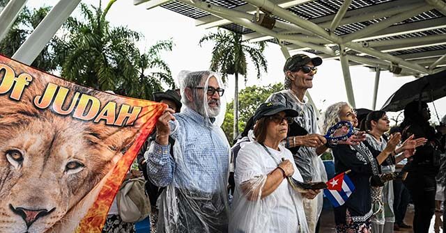 Cuban Americans Stage Massive Prayer Event in Florida Asking God to Save Homeland