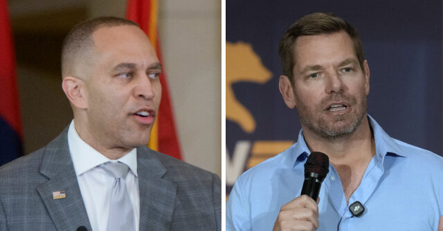 Democrat Leader Hakeem Jeffries Refuses to Say if He Pushed Swalwell to Resign