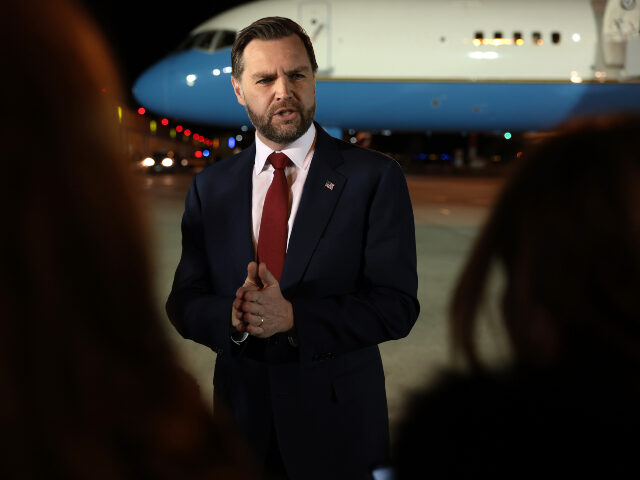 JD Vance U.S. Vice President JD Vance speaks to the media before boarding Air Force Two to return t