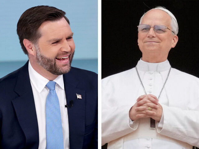 JD Vance and Pope Leo IVX