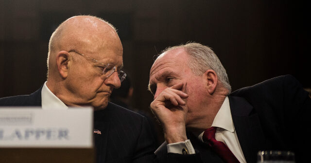 Deep State Actors James Clapper, John Brennan Urge Reauthorization of Spy Powers Authority Without Reforms
