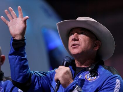 Jeff Bezos of Blue Origin