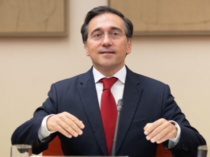 MADRID, SPAIN - APRIL 09: The Minister of Foreign Affairs, European Union and Cooperation,