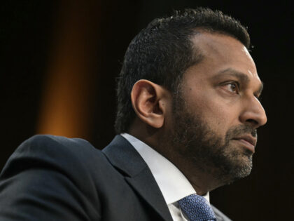 FBI Director Kash Patel testifies during a Senate Committee on Intelligence hearing to exa