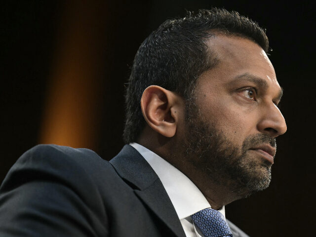 FBI Director Kash Patel testifies during a Senate Committee on Intelligence hearing to exa