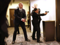 *** LIVEWIRE *** SHOOTING AT CORRESPONDENTS DINNER, PRESIDENT TRUMP WHISKED OUT OF ROOM