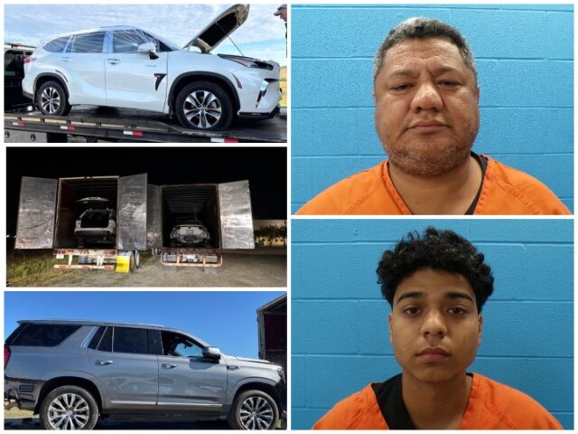 Honduran Nationals Caught Moving $470K in Stolen Vehicles on Texas Highway, Say Cops Honduran Nationals Caught Moving $470K in Stolen Vehicles on Texas Highway, Say Cops (Guad