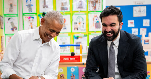 Obama Embraces Socialist Mayor Mamdani, Sings 'Wheels on the Bus' at Bronx Early Childhood Center