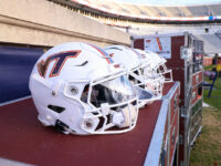 WATCH: Parachutist Left Dangling After Crashing into Scoreboard at Virginia Tech Spring Game