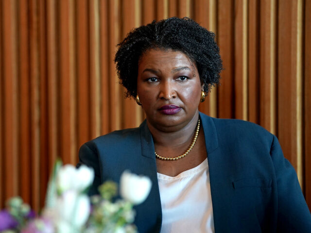 Stacey Abrams attends The New York Times DealBook Summit 2025 at Jazz at Lincoln Center on