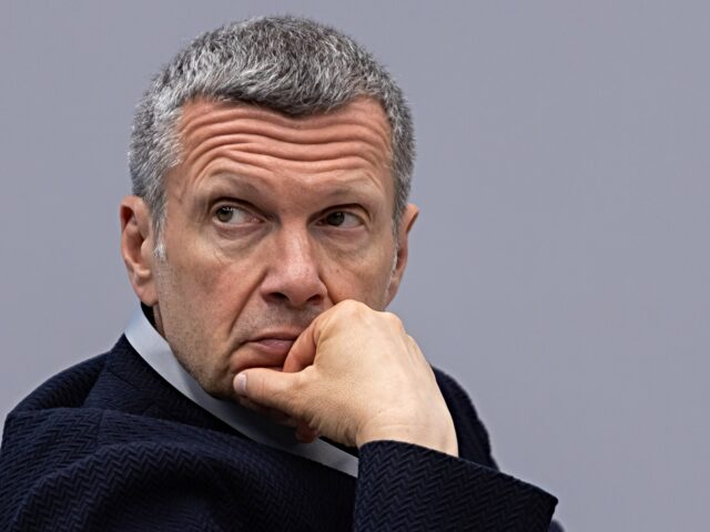 ST PETERSBURG, RUSSIA - 2024/06/27: Television presenter and journalist, Vladimir Solovyov