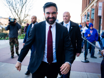 Mayor Zohran Mamdani visits Citi Field before a New York Mets baseball game on his 100th d