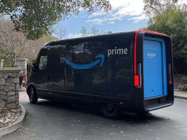 amazon delivery truck