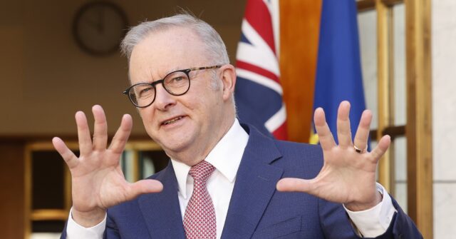 Australian PM Albanese: No Request Received by Canberra to Help U.S. Hormuz Blockade