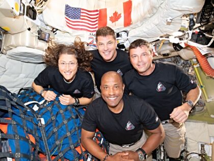 FD07_for photo tv IN SPACE - APRIL 07: (EDITOR'S NOTE: This Handout image was provided by a third-party orga