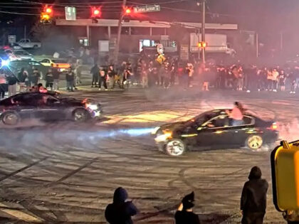 WATCH: Drivers Chased Down and Arrested in Wild Atlanta Street Takeover