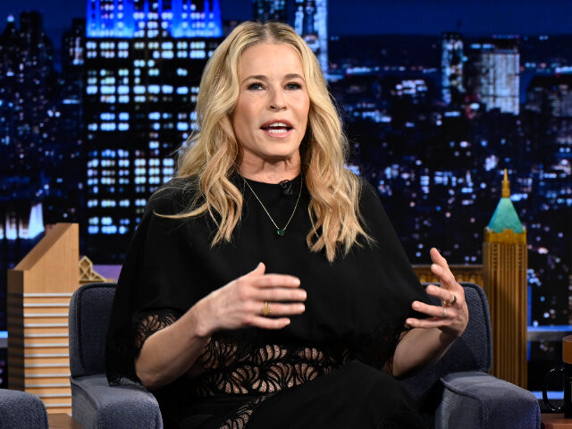 THE TONIGHT SHOW STARRING JIMMY FALLON -- Episode 2097 -- Pictured: (l-r) Comedian Chelsea