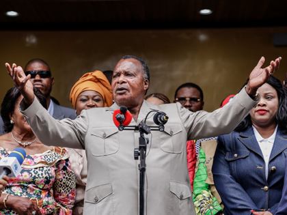 Incumbent President of the Republic of Congo and presidential candidate Denis Sassou Ngues