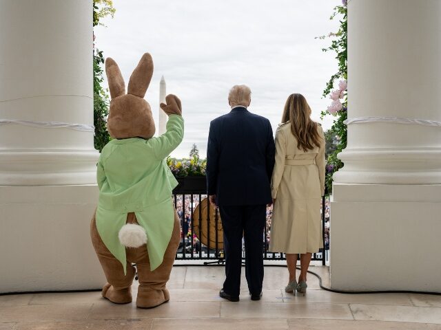 Watch Live: Donald and Melania Trump Host White House Easter Egg Roll