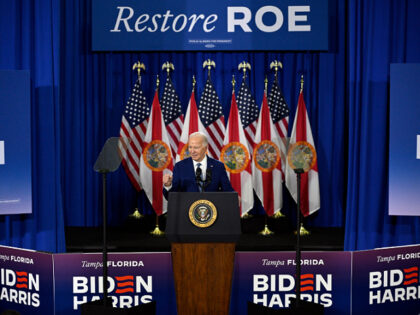 President Joe Biden speaks about reproductive freedom on Tuesday, April 23, 2024, at Hills
