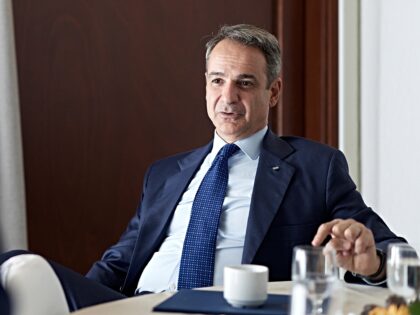 DELPHI, Greece — Greece’s Prime Minister Kyriakos Mitsotakis told Breitbart News he is