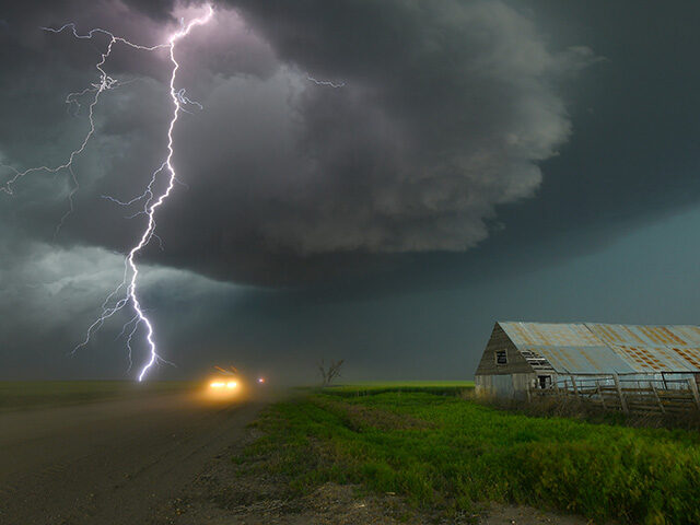 WATCH: Oklahoma Couple Escapes Possible Tornado Uninjured ‘by the Grace of God’