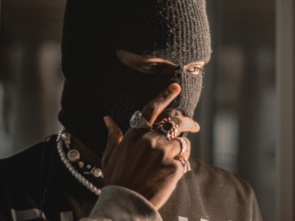 A Person Wearing a Ski mask