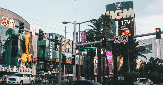 WATCH: Road Rage in Las Vegas as Man Pummels Woman on the Pavement Outside a Casino