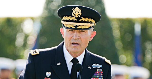 U.S. Army Chief of Staff Retires ‘Effective Immediately’