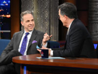 Video: CNN’s Jake Tapper Gifts Stephen Colbert Pocket Square He Plans to Troll Trump With at 