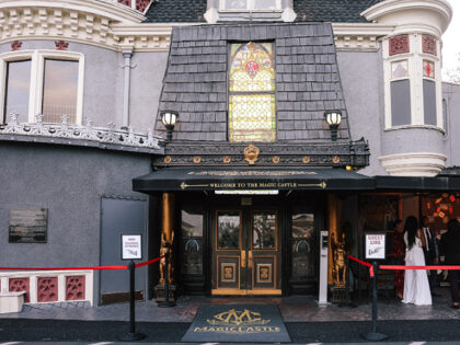 Los Angeles, CA - May 30: The outside of the Magic Castle is seen on Tuesday, May 30, 2023