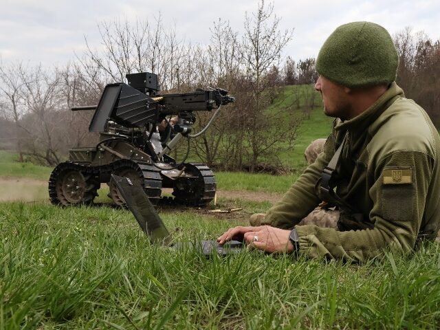 In this photo provided by Ukraine's 65th Mechanised Brigade press service on April 10