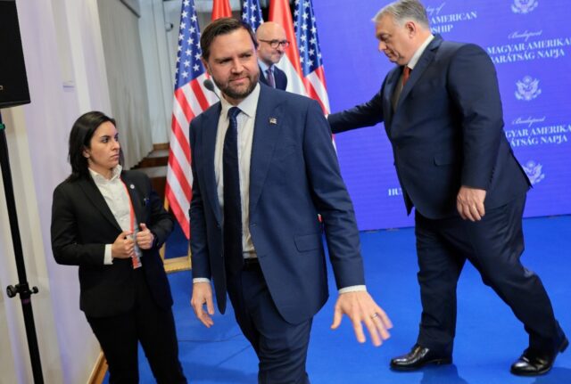 US Vice President JD Vance helped pile threats and pressure on Iran as he visited Hungaria