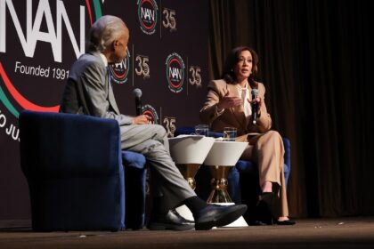 Former US vice president Kamala Harris said she is weighing another White House run