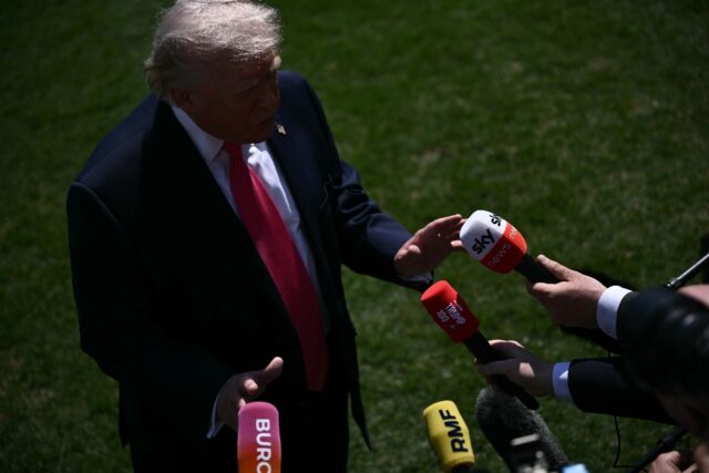 The White House has twice corrected comments by President Donald Trump this week