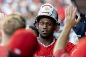 Angels' Jorge Soler charges mound, tackled by Braves manager in brawl