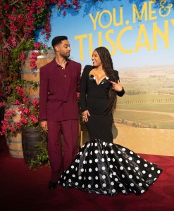 Halle Bailey, Regé-Jean Page light up 'You, Me & Tuscany' red carpet